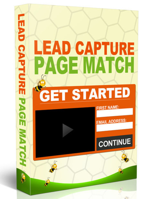 Product picture Lead Capture Page Match